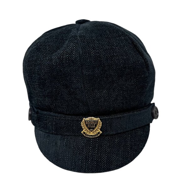 Beverly Hills (90210) Lieutenant Hat in Oxford Grey OS NWOT - Picture 1 of 10